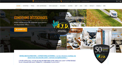 Desktop Screenshot of ajd.be